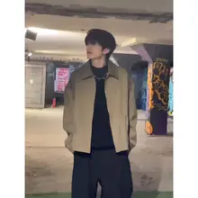 ヴィンテージブランケットカラー メンズジャケット【春用・韓国風・ブレザー風デザイン・アメリカンスタイル】