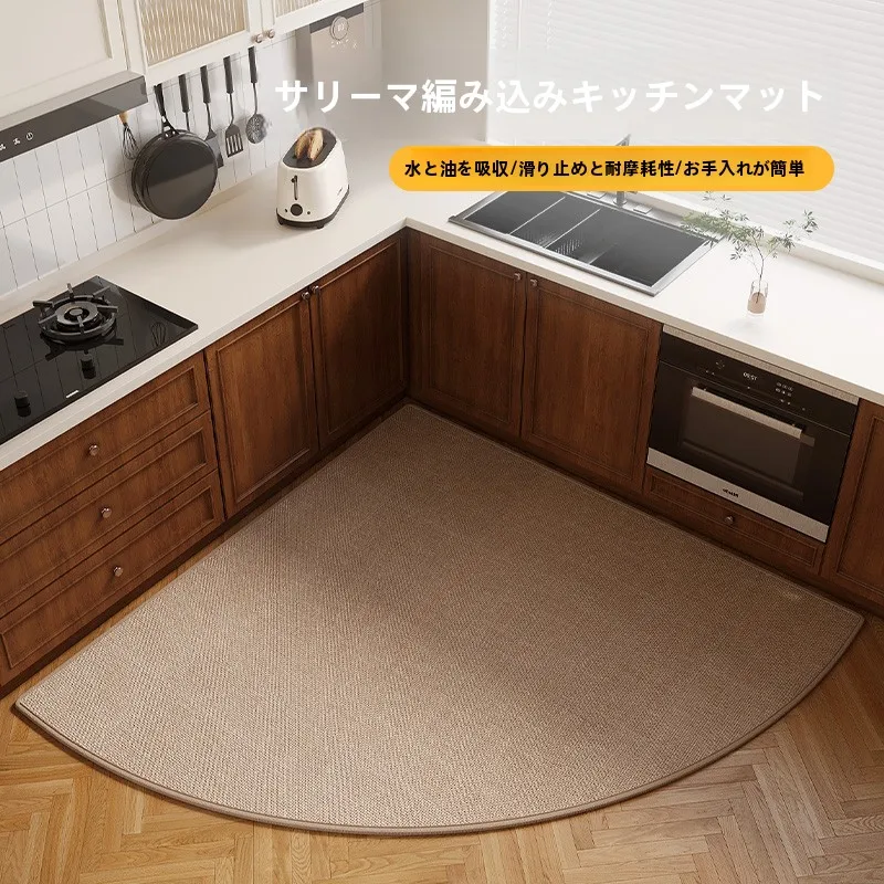油吸着マットとは何か：キッチン用扇形マットの実際の機能と使い方