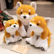 可愛い柴犬ぬいぐるみ【ハスキー風・誕生日プレゼント・子供に最適】