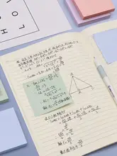 可愛いデザインの付箋紙【学生用・強粘着・カートゥーンスタイル】