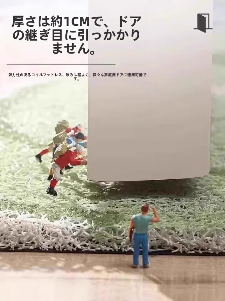 玄関用ドアマット 家庭用 滑り止め シリコン 紅色 お祝い 新年 切断可能
