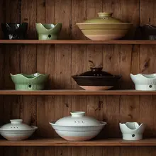 土鍋 家庭用 陶器 高温耐性 煮込み鍋