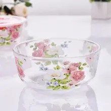 耐熱ガラス製フルーツサラダボウル【家庭用・厚手・スープ・麺用】