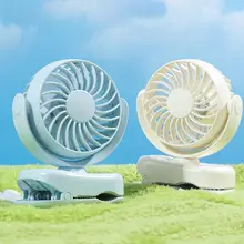 静音ミニクリップファン【デスク用・USB接続・軽量・屋外使用可能】