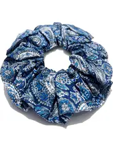 コットン製キャラメルフラワーヘアゴム【インス風・おしゃれアクセサリー】