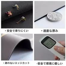 シンプルなカラーの窓辺用マット【滑り止め・カット可能・防湿防晒・四季対応】