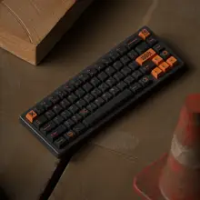 メカニカルキーボード用 キーキャップ PBT 昇華印刷 自作キーボード 各種配列対応 Filco 104対応「Carbon」