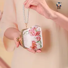 伝統的な刺繍デザインのギフトバッグ【中国風・文化アイテム・海外向け】
