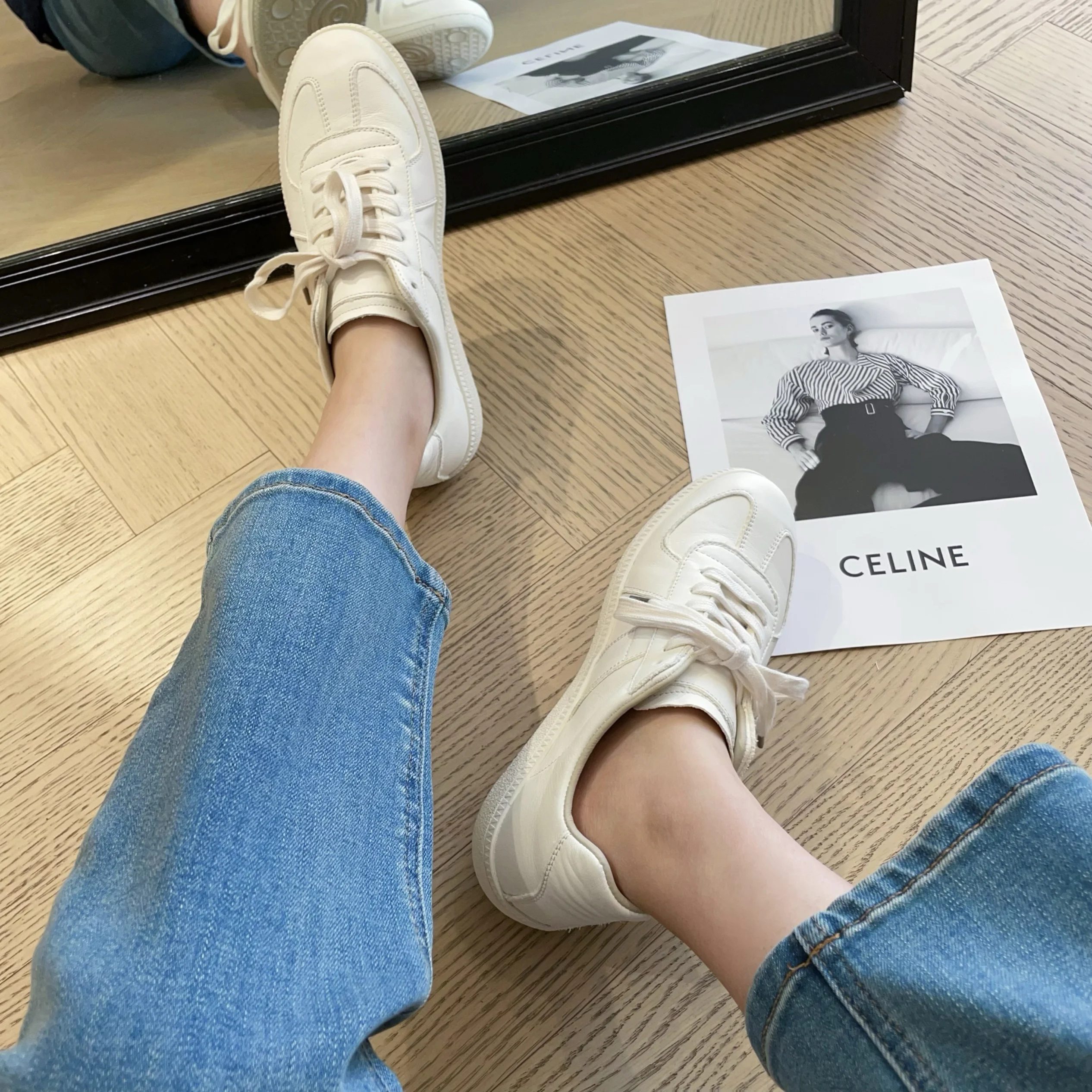 快適な履き心地！白色本革トレーニングシューズは女性の日常使いにどう役立つか