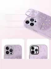 花柄デザインのiPhoneケース【全包型・防摔仕様・高級感】