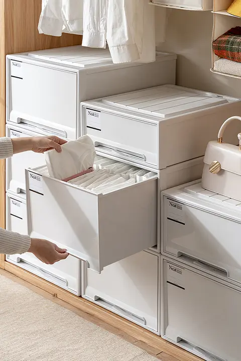収納ボックス 引き出し式 家庭用下着・パンツ・靴下整理ボックス プラスチック 機能的