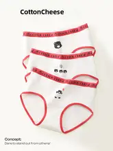 かわいいキャラクター柄の女性用パンティ【コットン・抗菌・中腰・無痕・通気性】