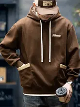 フード付きトレーナー【春秋用・ゆったりしたデザイン・アメリカンカジュアル】