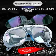 溶接作業用保護メガネ【UVカット・透明・防飛沫設計】