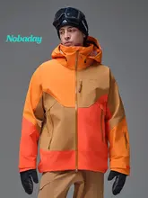 NOBADAY 冬用男女兼用スノーボードウェア【防風防水・プロフェッショナル仕様・全圧胶】