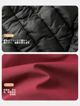 男児用 厚手コットンアウター【赤・冬用・暖かいデザイン】