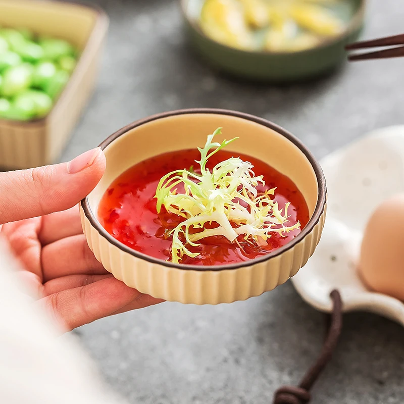 小皿 陶器 アメリカン スタイル 精巧なスナック皿：おつまみ プチギフト おしゃれ に最適な北欧風デザイン