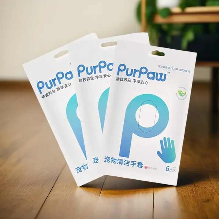 ペット用水不要クリーニンググローブ【ティーツリーオイル配合・猫犬用・消臭・抗菌】