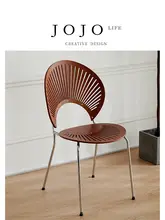 ダイニングチェア 家庭用 カフェチェア 背もたれ付き 無垢材 リラックス コンフォート シェルチェア
