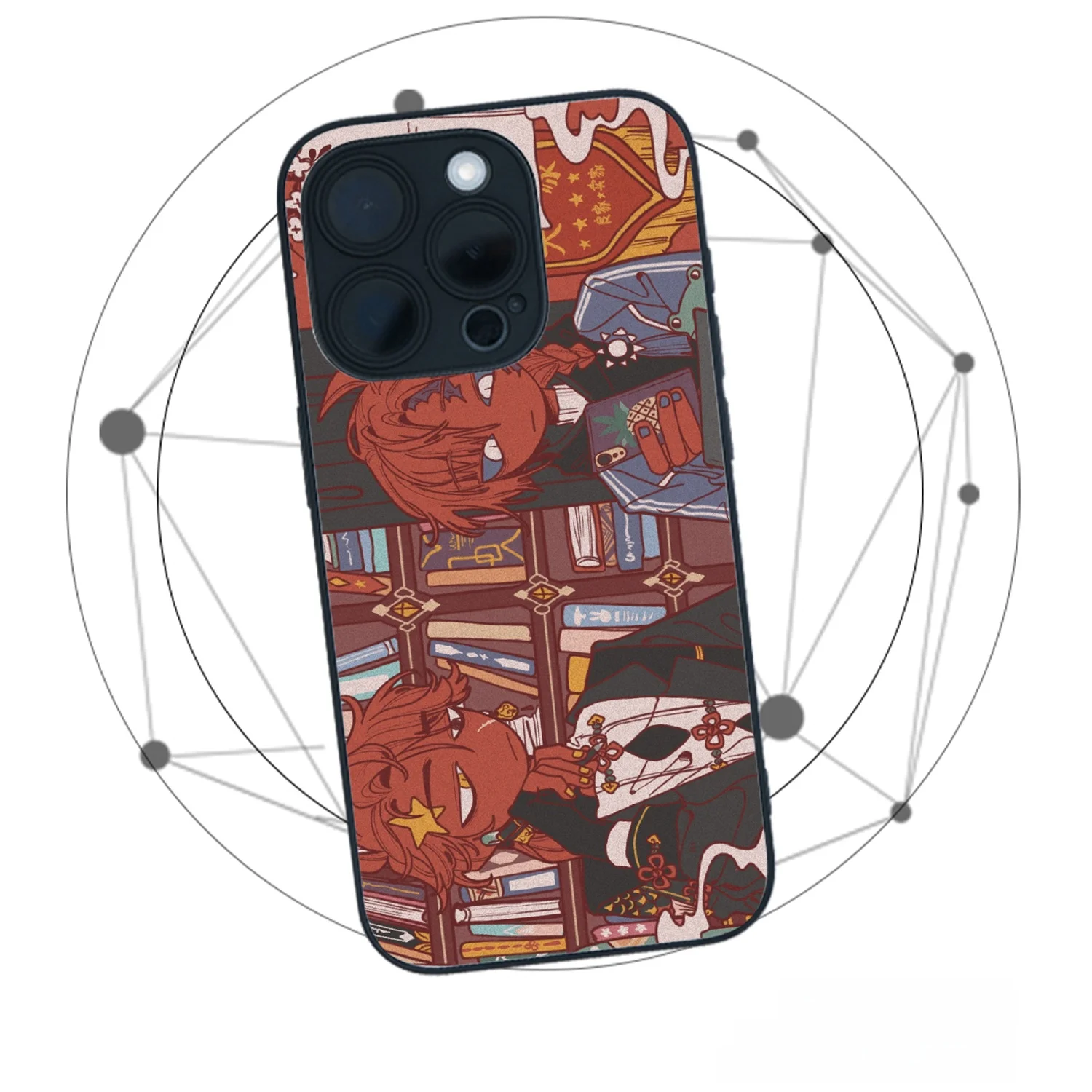 イラストレーターとのコラボスマホケース：9397号列车のオリジナルデザインが実現