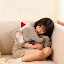 癒やしの象のぬいぐるみ【ふわふわ・抱きしめ用・ギフトに最適】