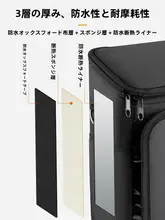 防水自転車用フロント収納バッグ【ヘルメット収納・便利な収納ポケット】