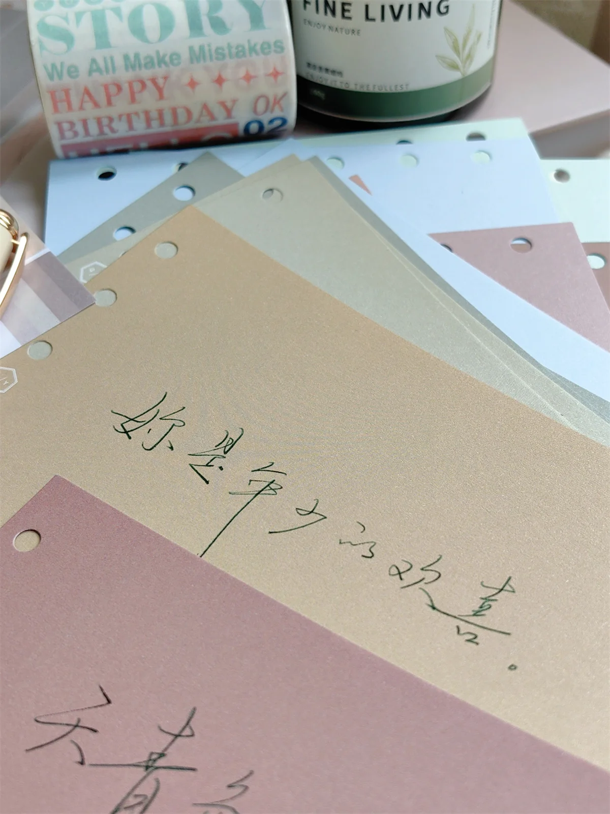 A4ハガキサイズで何を書くべき？春の手帳に合う紙の選び方を徹底解説