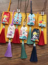 手作り刺繍御守り吊り下げポーチ【DIY・誕生日プレゼント・友人や長輩におすすめ】