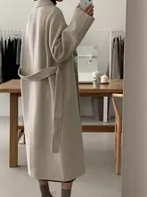 秋冬向けビンテージスタイルのジャケット【ダブルボタン・ゆったり・ウール混・カジュアル】