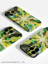 四葉のクローバー モチーフのスマホケース【iPhone14・16・17 Pro対応・シンプルデザイン・ソフトタイプ】