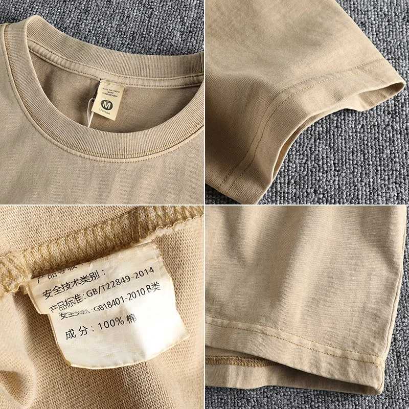 ヴィンテージ風ウォッシュドカラーTシャツ：色落ち防止の実用性と実際の耐久性を検証