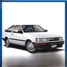 トヨタAE85カローラ【ミニカー・完成品・塗装済み】