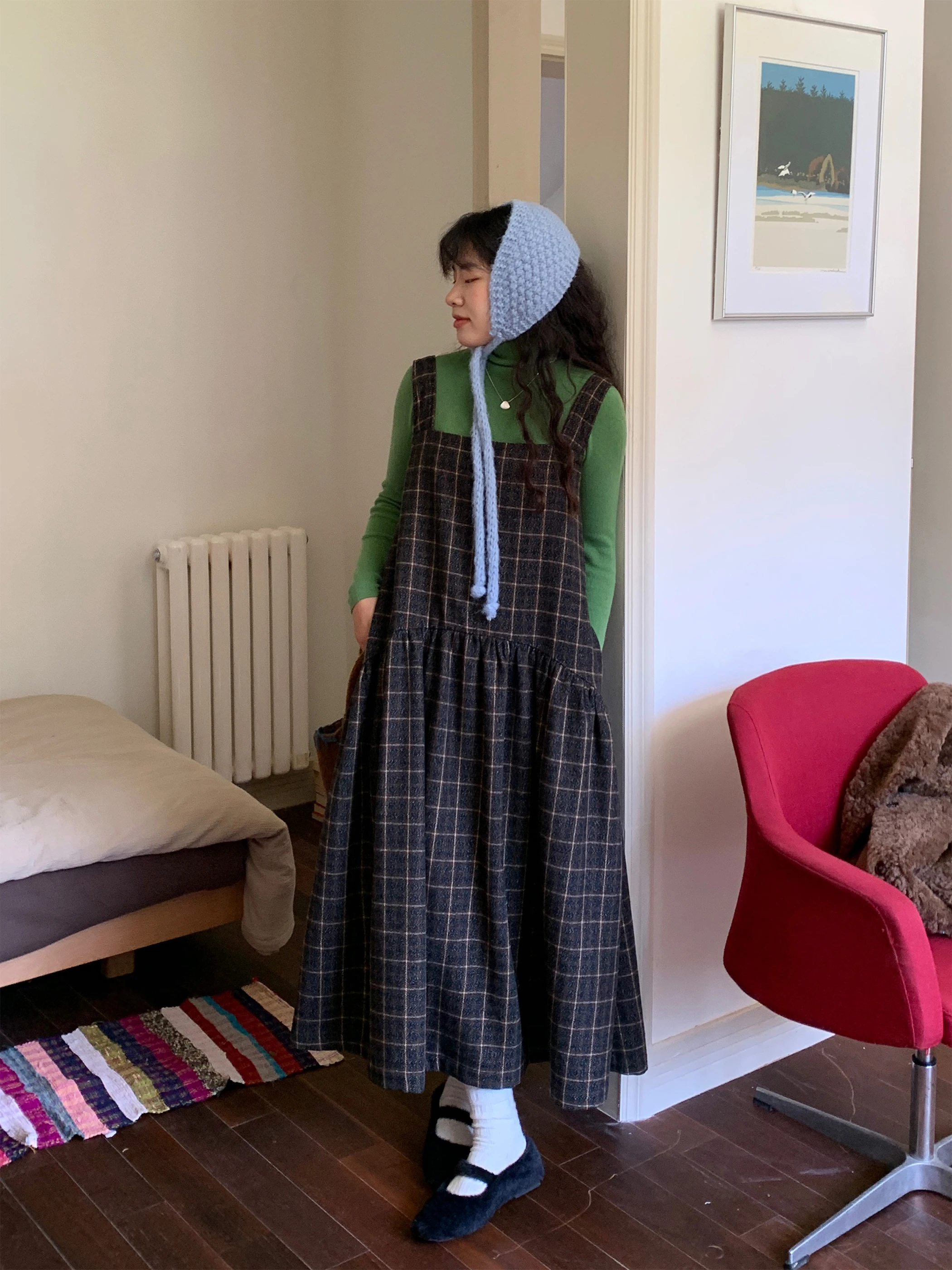 ニットタートルネックの重ね着で冬をどう過ごす？