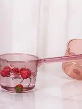 水杓 家庭用 キッチン用 厚手 クリスタルPET シンプルデザイン