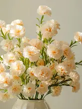 高級感漂うアートフラワー カーネーションの花束【リビング・ダイニングテーブル装飾用】