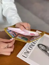 本革ミニ財布【三折り・シンプルデザイン・女性用・牛革製】