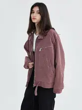 ヴィンテージ風ハリントンジャケット【クリーンフィット・ウォッシュ加工】