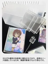 透明アクリル製 カードケース【3.5インチ・高透明・アイドルカード保護用】