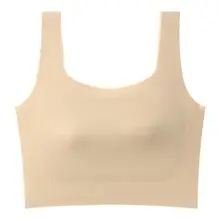 極上の柔らかさ！薄手の背中が隠れるブラトップ【大きい胸を小さく見せる・副乳ケア・下垂防止】