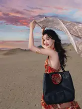 迷彩柄デザインストール【防晒・フリンジ付き・女性用】
