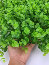 フェイクグリーン観葉植物 背景装飾 プラスチック素材 