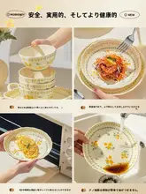 手描きの高品質陶器製プレートセット【クリーム風・家庭用・おしゃれなデザイン】（セットアップ対応）