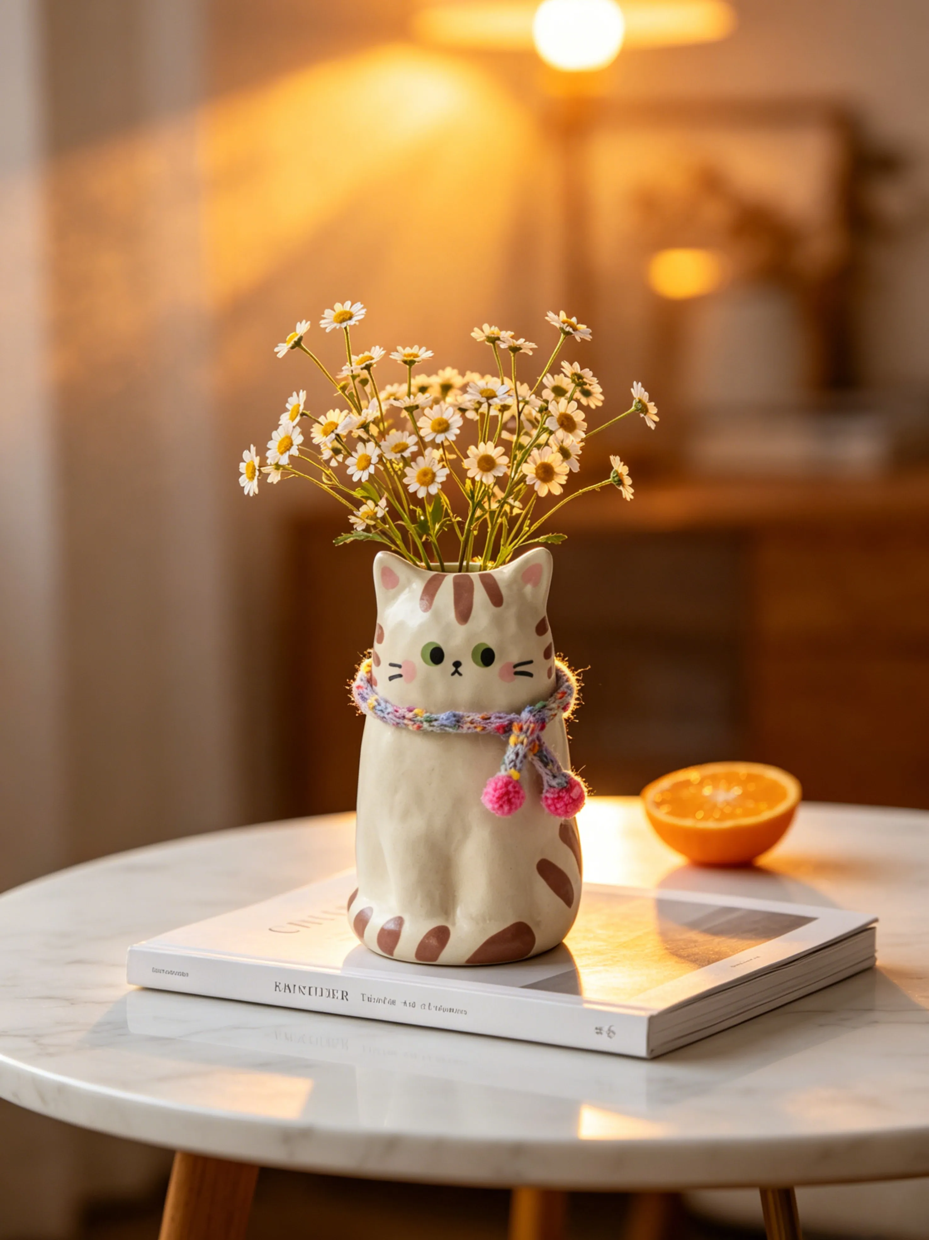 猫キャラクターの花瓶を選ぶべきタイミングは？実は「デスクに置く」だけで心が癒される