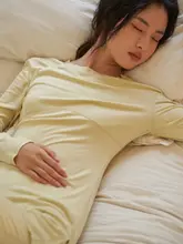 極上の柔らかさのニット素材睡眠用ウェア【通気性・軽量・女性用】