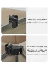 軽量折りたたみキャンプカート【便利なテーブル付き】