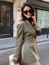 シングルボタンのスリムフィットビジネススーツジャケット【秋春用・通勤向き・洗練されたデザイン】