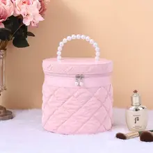 水桶型化粧ポーチ【携帯便利・大容量・プロ用】
