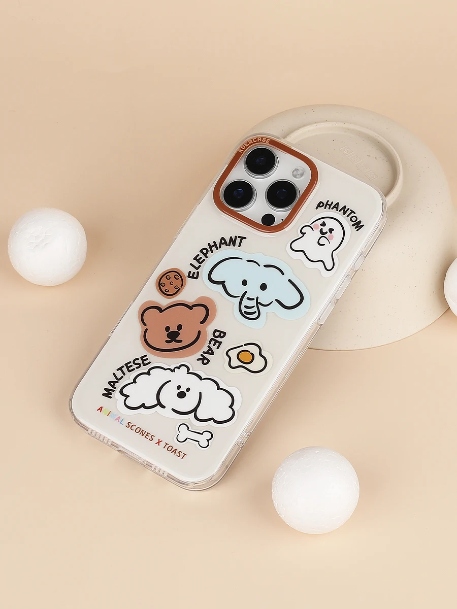 動物モチーフのかわいいiPhoneケース：小幽灵デザインで個性を表現
