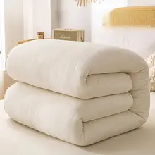 春秋用と冬用の暖かさを兼ね備えた新疆棉花の掛け布団【シングル・ダブル対応】
