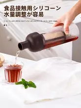 大容量ガラス冷抽出コーヒーポット【家庭用・耐熱・アイスドリップ・ジュース用】